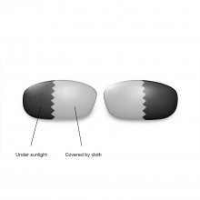 Walleva Transition/Photochromic Polarized Replacement Lenses For Oakley PIT BOSS II (OO9137 Series) Sunglasses